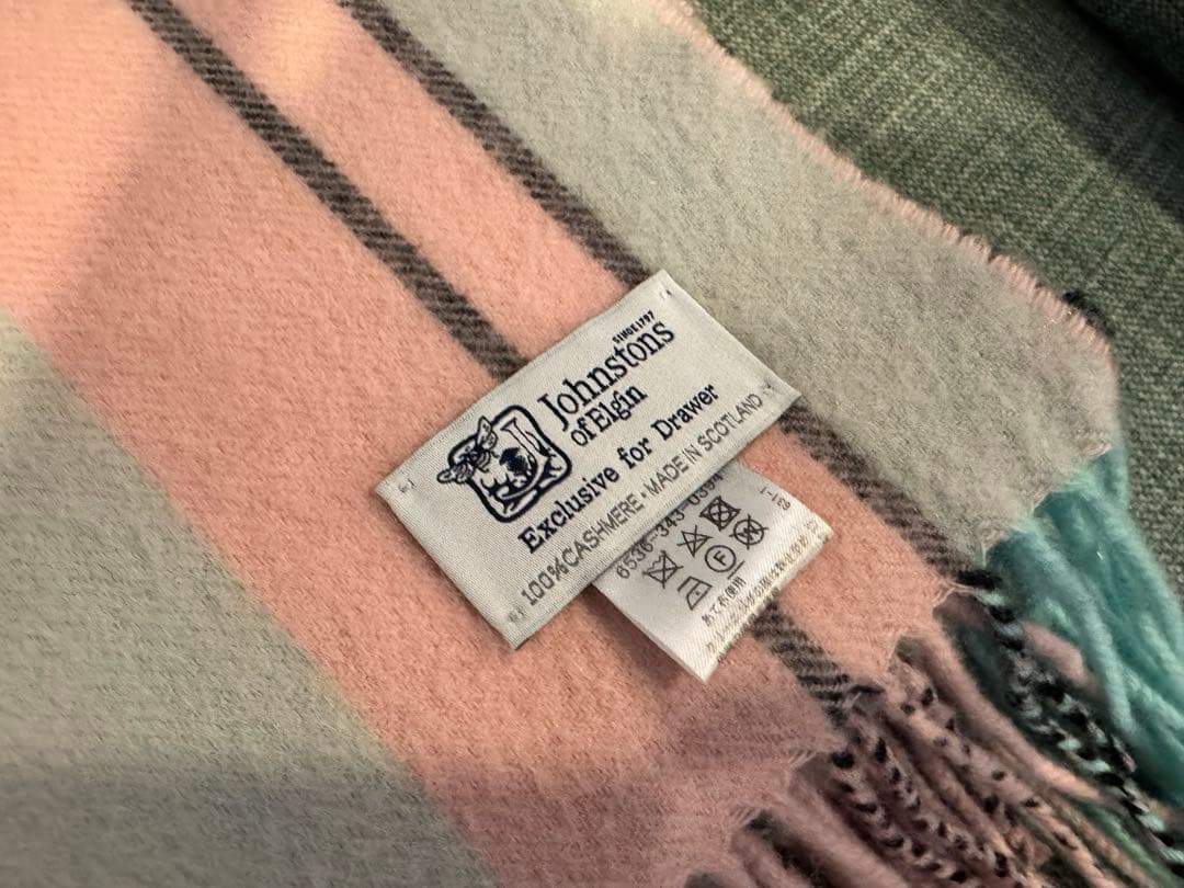 未使用 Johnstons Drawer 別注ストール