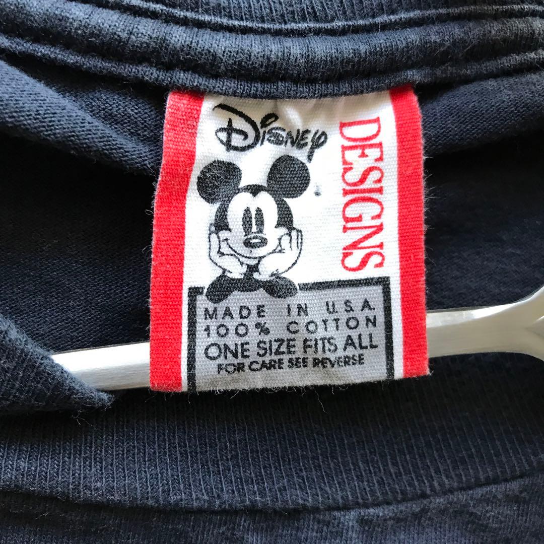 001 ミッキー mickey 90年代ヴィンテージ 突き抜け Tシャツ