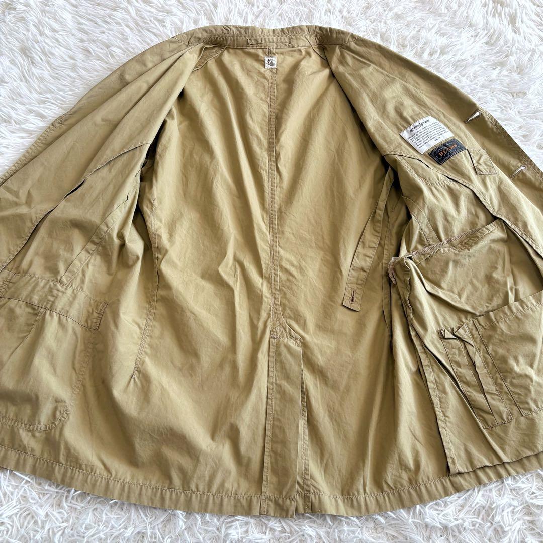 キャプテンサンシャイン ビームスプラス シャツジャケット ベージュ 38