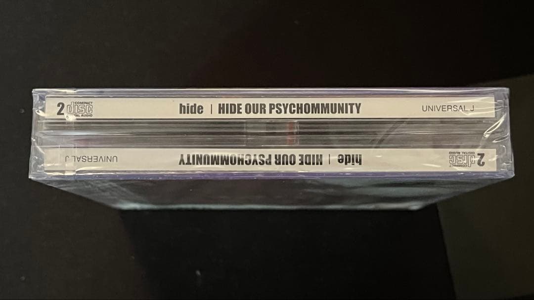 hide our psychommunity 初回プレス盤 廃盤 特典付き