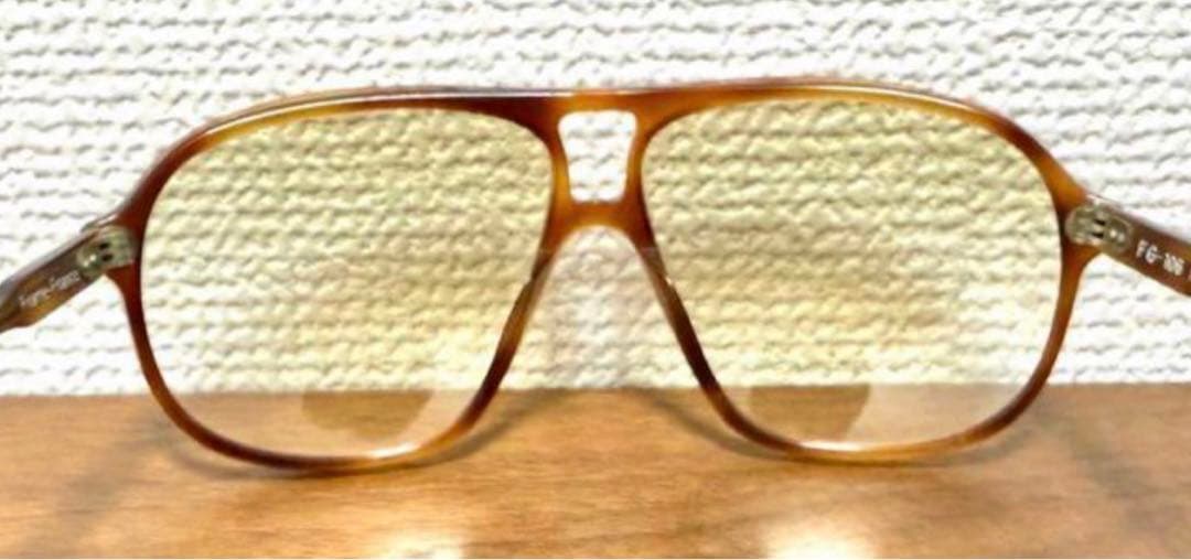 EYEVAN FG-106 ブラウンサングラス 52 ビンテージ