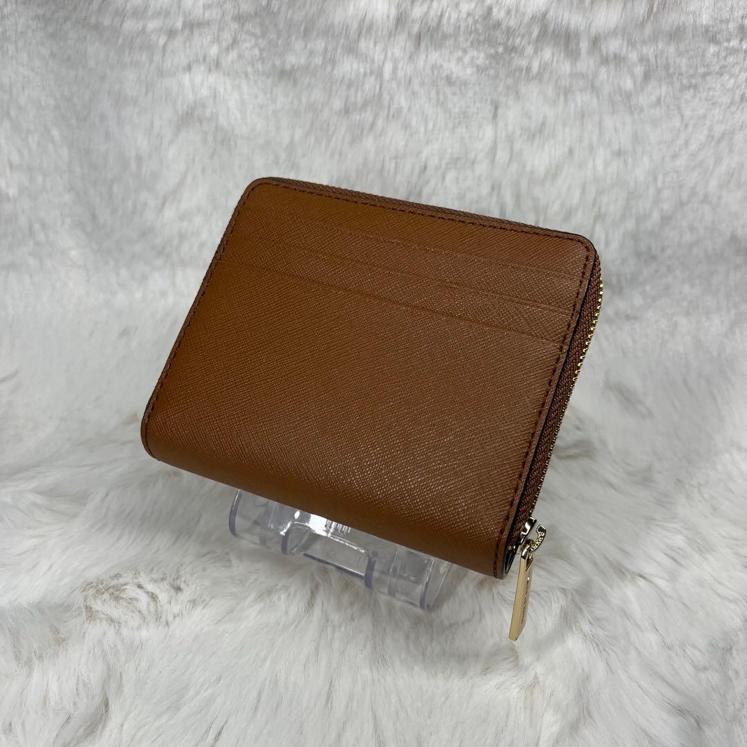 【未使用】MICHAEL KORS 二つ折り財布 ブラウン