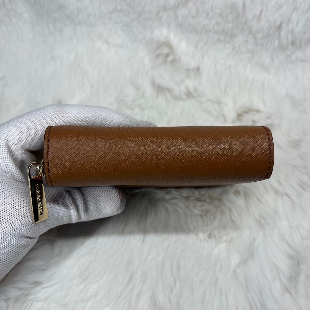 【未使用】MICHAEL KORS 二つ折り財布 ブラウン
