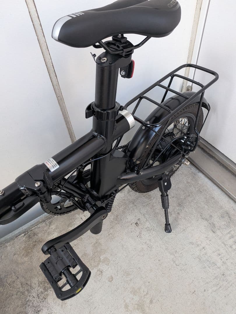 【動作確認済】送料無料HAIGEディスク式折りたたみ電動アシスト自転車16インチ