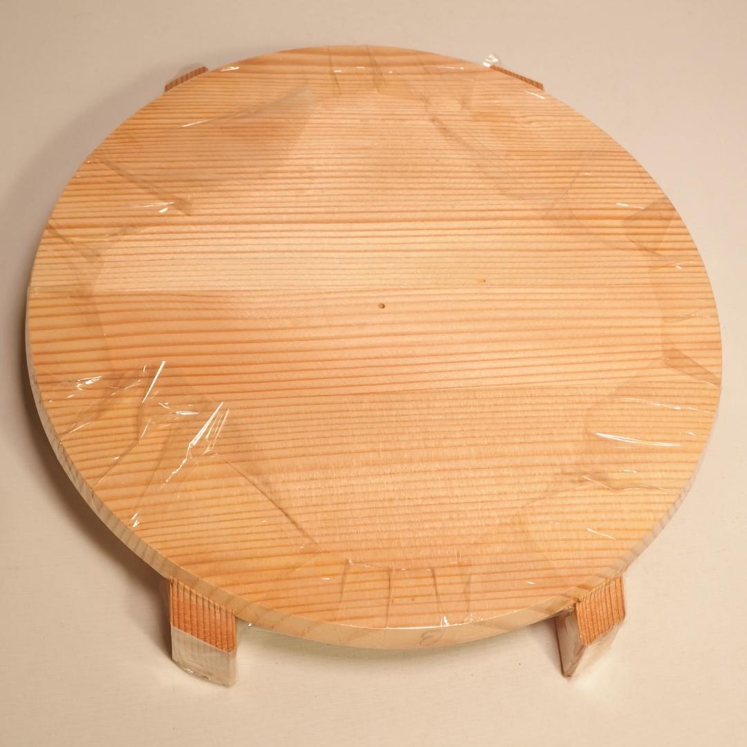 木製おひつ 約一升 日本製 吉野杉別製 特選 飯櫃 のせ蓋型 直径 約28cm