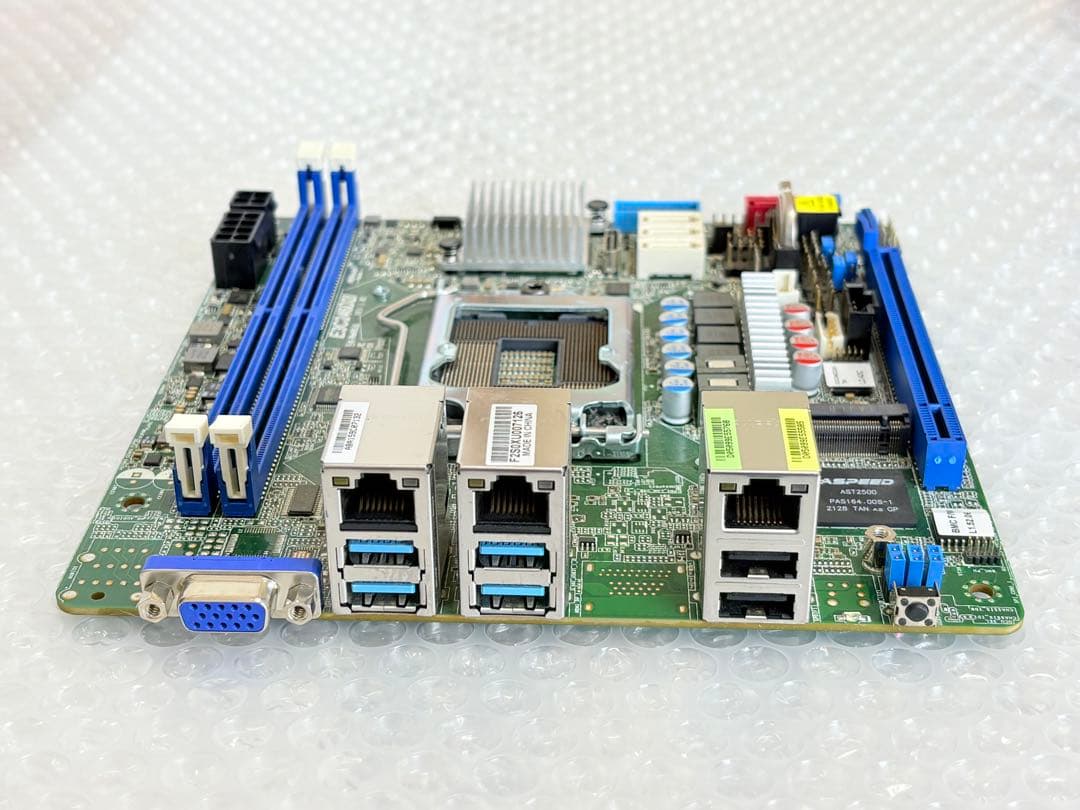 ★IPMI搭載★Asrock Rack E3C246D2I Mini-ITX