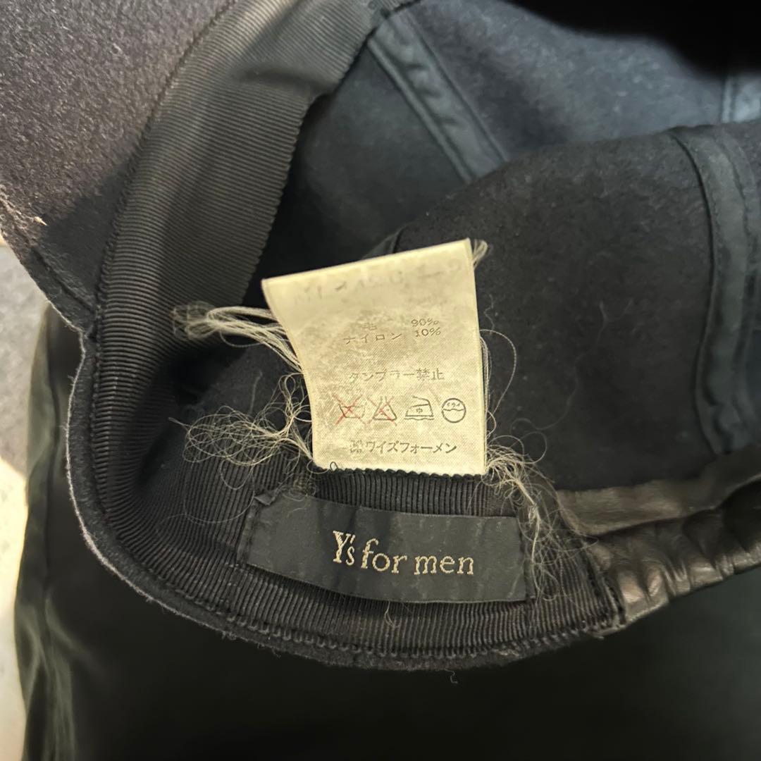 じ*ん様 Y's for men 90s Cap ヨウジヤマモト キャップ レザ