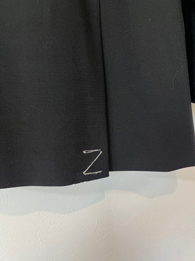 ader error x ZARA コラボ ダークグレー テーラードジャケット