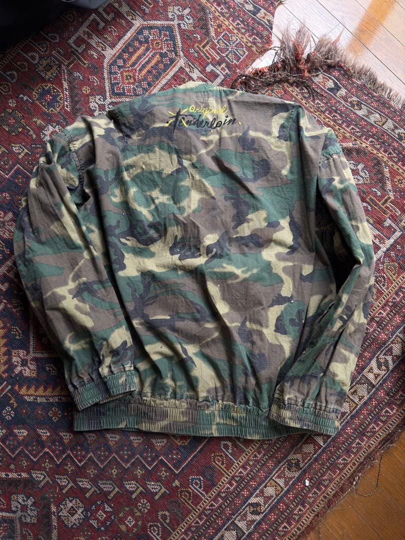 tenderloin ZIP UP WORK JKT U CAMO 西浦着