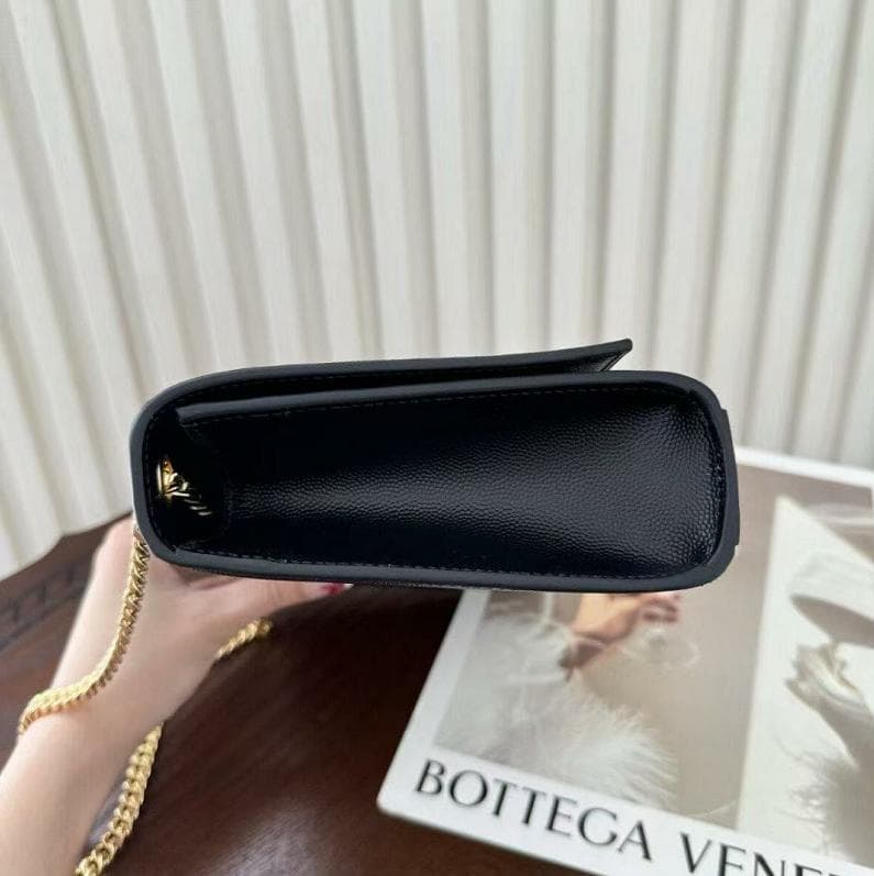 YSL ブラック キルティング ショルダーバッグ~~~