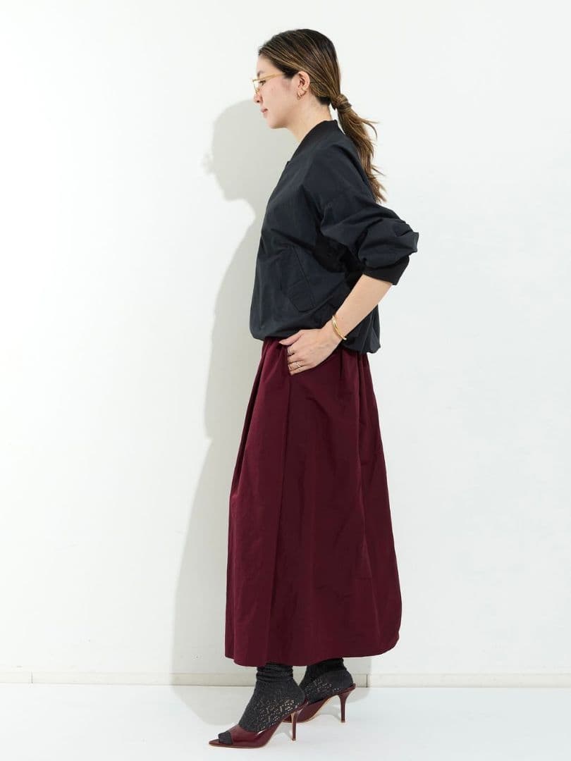 アパルトモンGrosgrain Volume Skirt
