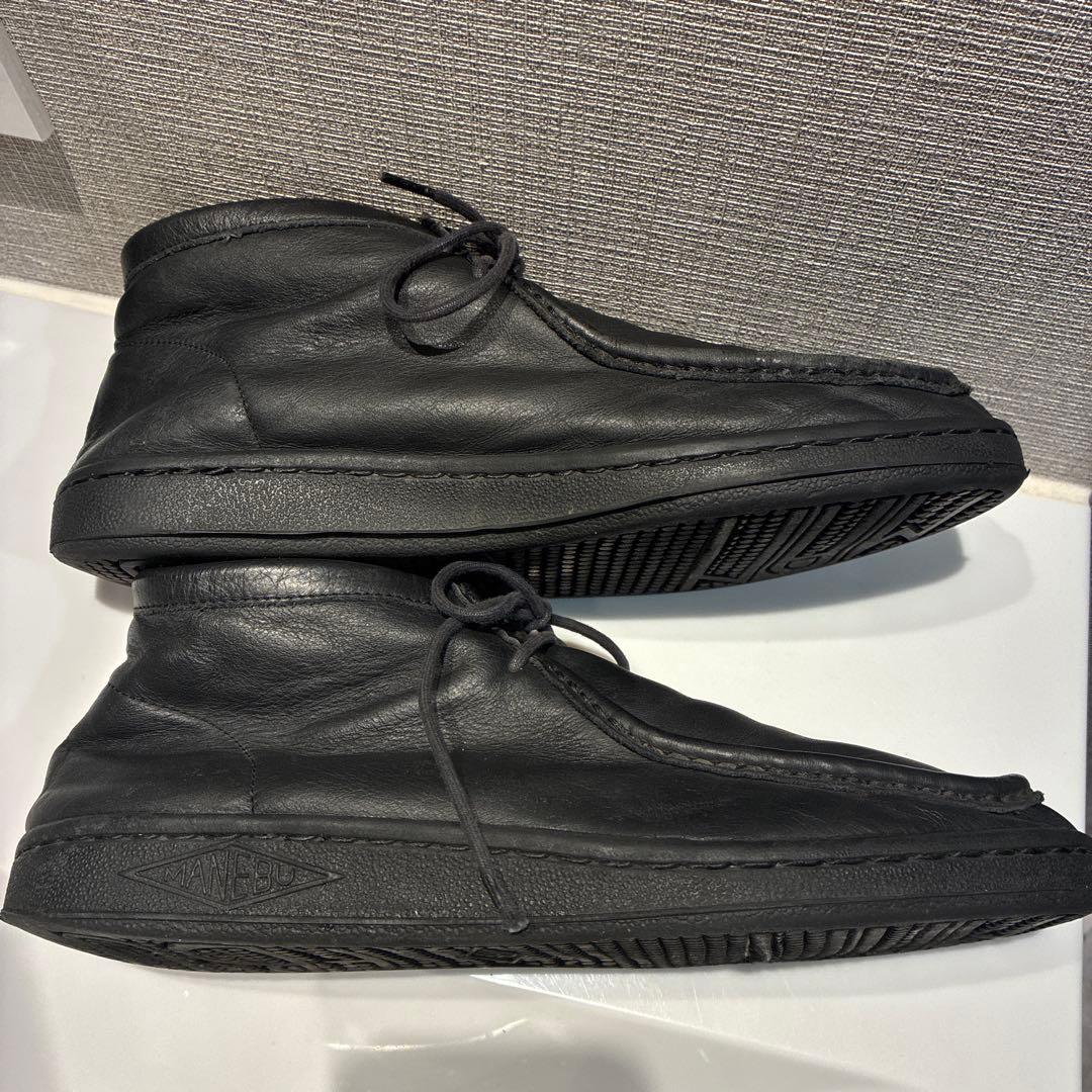 MANEBU マネブ 定番モデル BOO MID ブーミッド ブラック 42