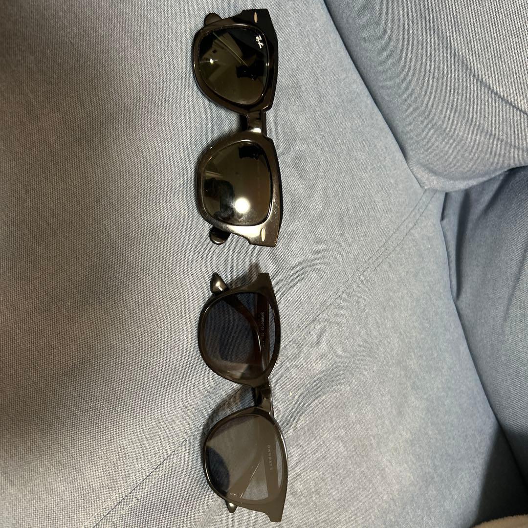 Ray Ban サングラス黒、　own days. ２個セット
