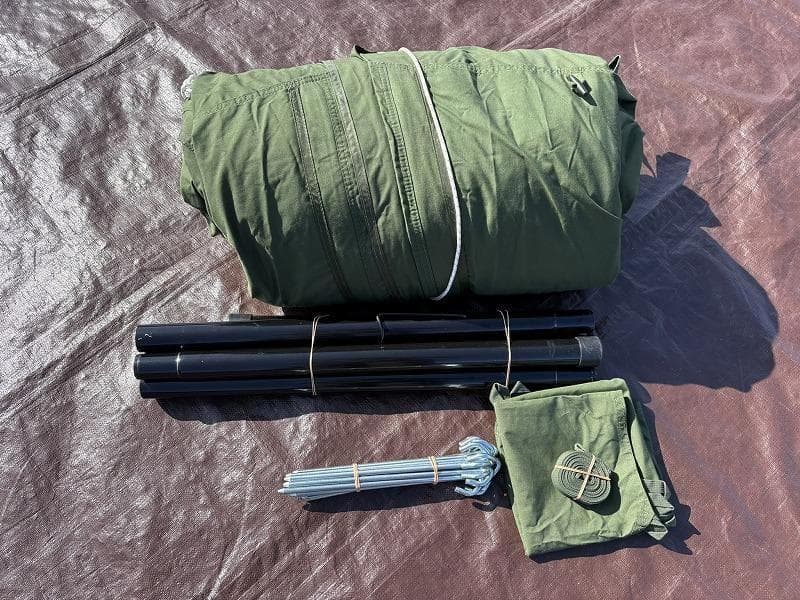 m*a様 美品！DOD レンコンテント 2M T3-736 カーキ