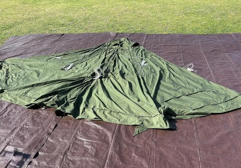 m*a様 美品！DOD レンコンテント 2M T3-736 カーキ