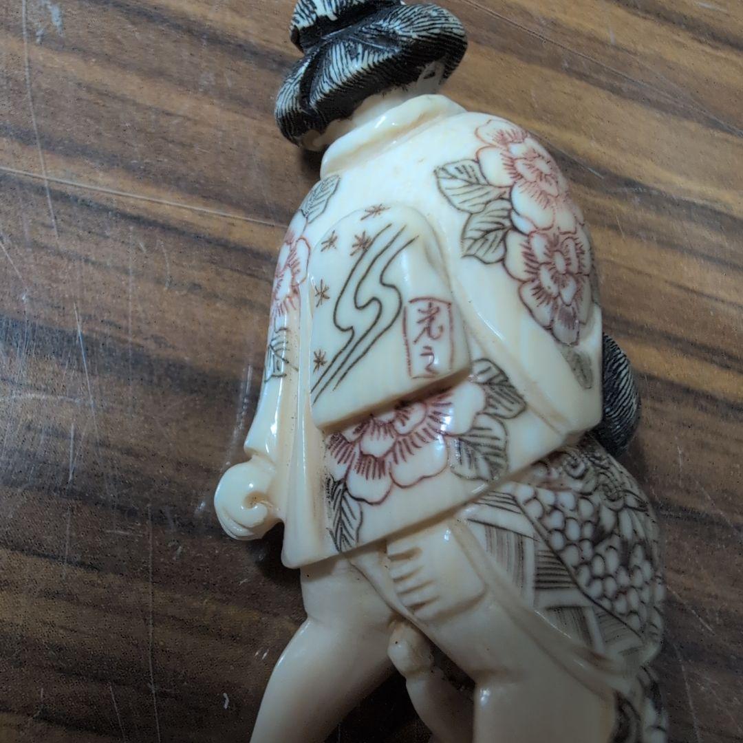 Japanese Style Shunga Sculpture Doll　根付