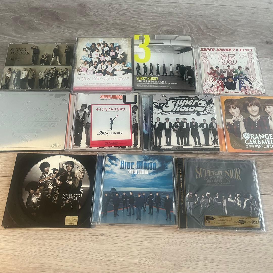 SUPER JUNIOR CD・DVD・グッズ　K-POP まとめ売り