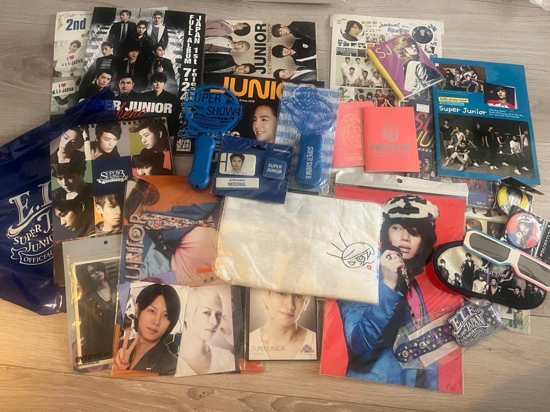 SUPER JUNIOR CD・DVD・グッズ　K-POP まとめ売り