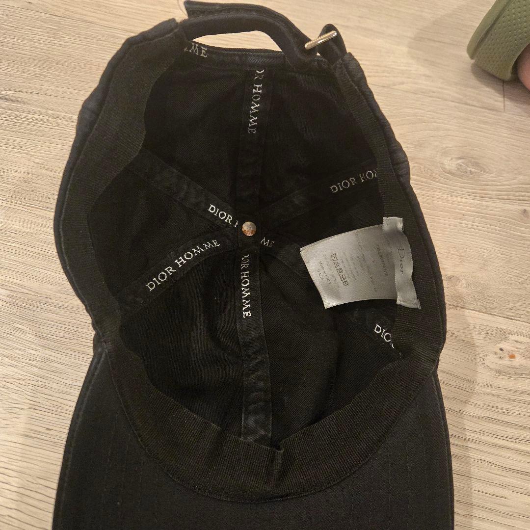 Christian Dior ATELIER ブラックキャップ Ｌ
