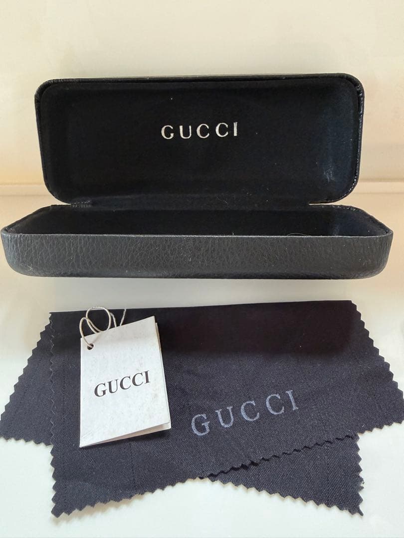 GUCCI サングラス GG9058 C004 シールド型 ケース・クロス付き