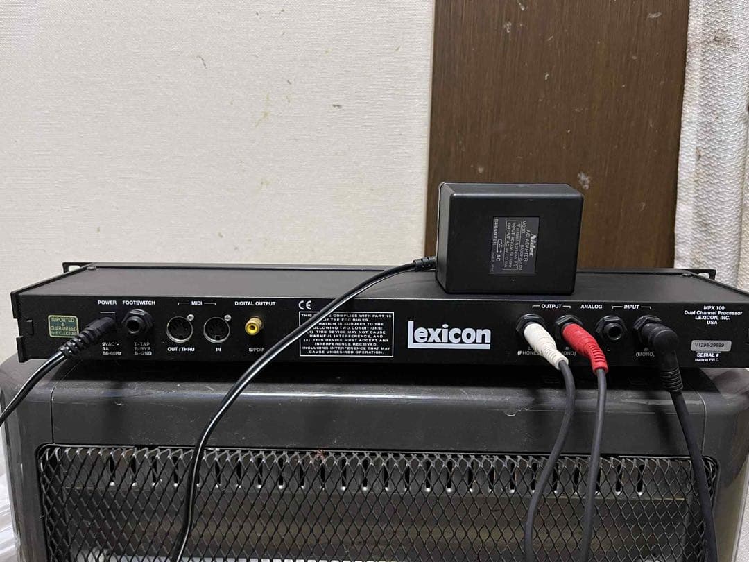 Lexicon レキシコン MPX100 デュアルチャンネルエフェクター