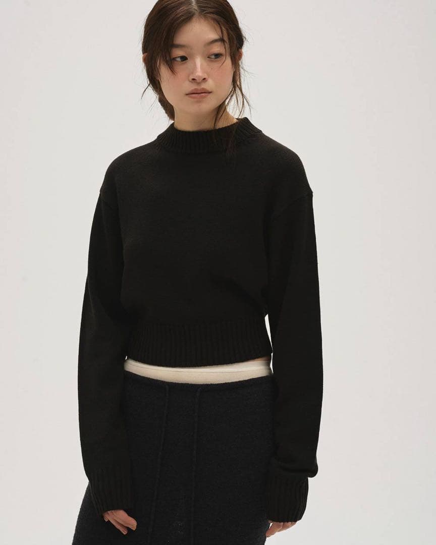 【TODAYFUL】Crewneck Slub Knit