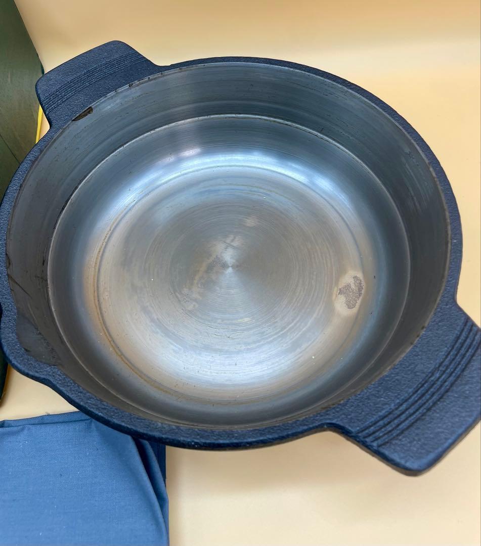 未使用　山王堂　久慈砂鉄　天ぷら鍋　26㎝　箱付き