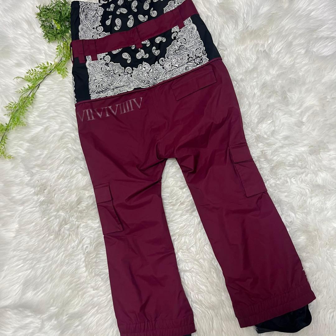 MARQLEEN マークリーン スノーボード ウエア パンツ バンダナ柄