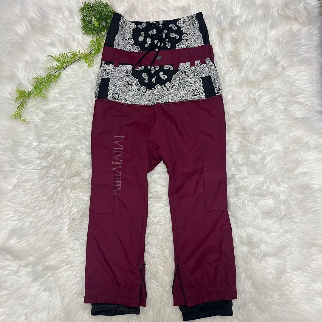 MARQLEEN マークリーン スノーボード ウエア パンツ バンダナ柄