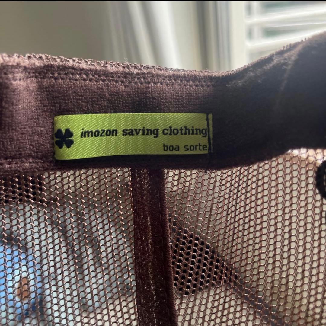 imozon saving clothing メッシュキャップ MIKADO着用