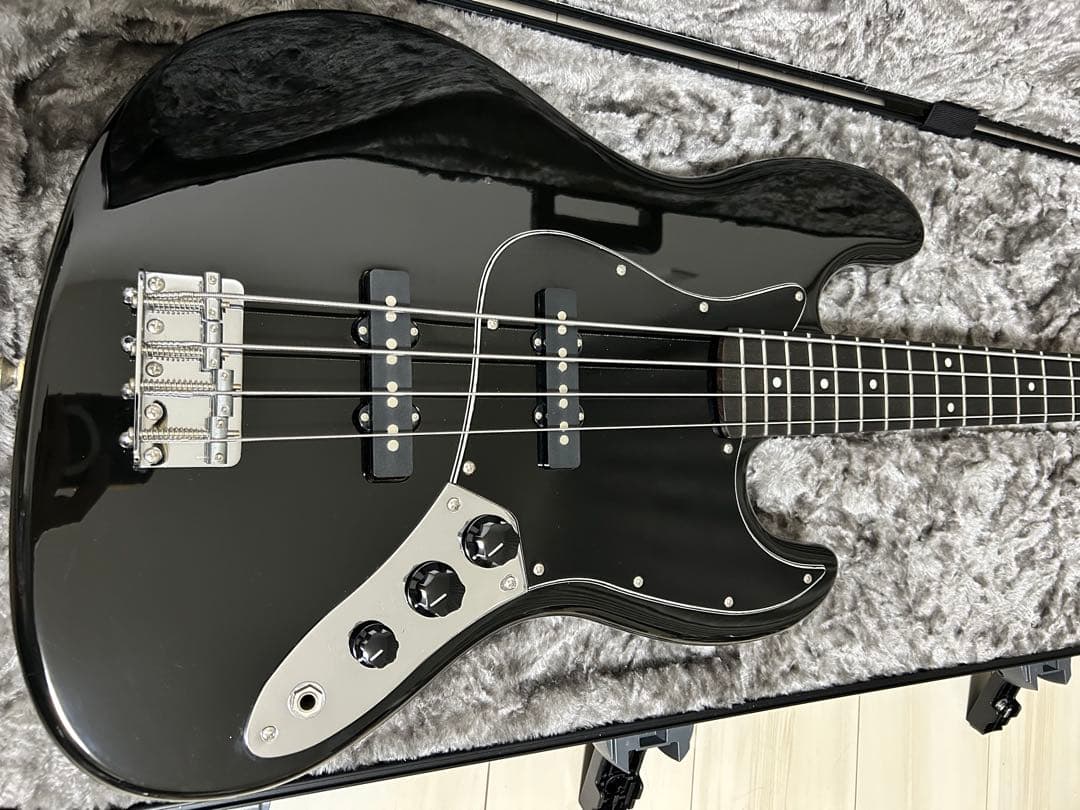 【初心者必見】Photogenic Jazz BASS極上品ネック指板ブラック化