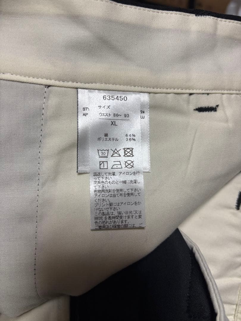 b*7様 新品タグ付き☆PUMA GOLF プーマ ゴルフ パンツ XL ブラッ