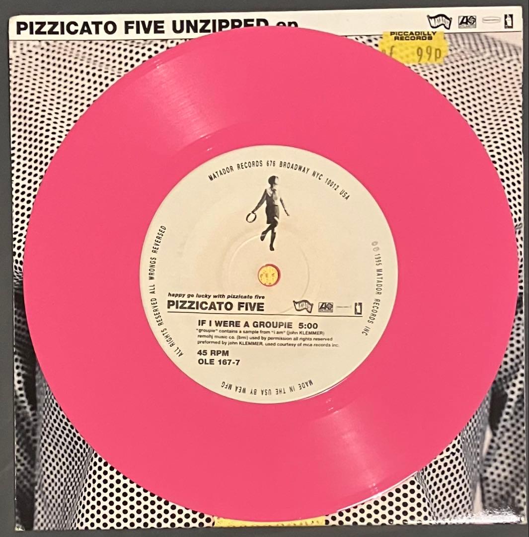 7\"x2 PIZZICATO FIVE恋のルール・新しいルールHAPPY SAD