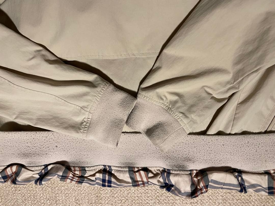 Brooks Brothers ハリントンジャケット S アイボリー