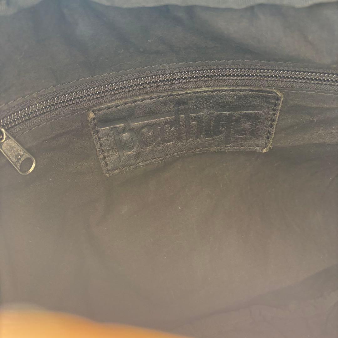 Badhiya 乱癡気 レザー ボストンバッグ ショルダーバッグ