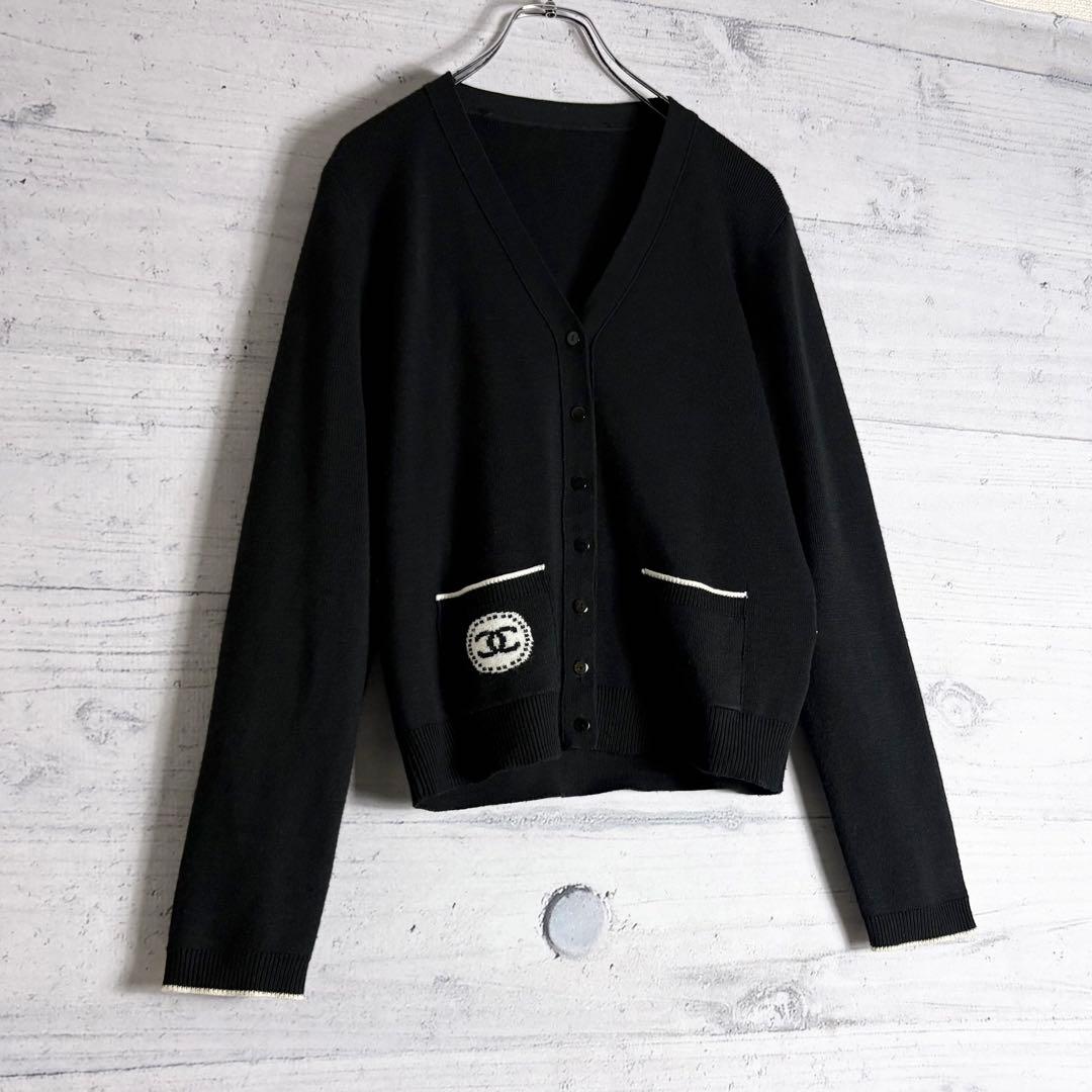 美品✨️シャネルユニフォーム ココマーク カーディガン 38