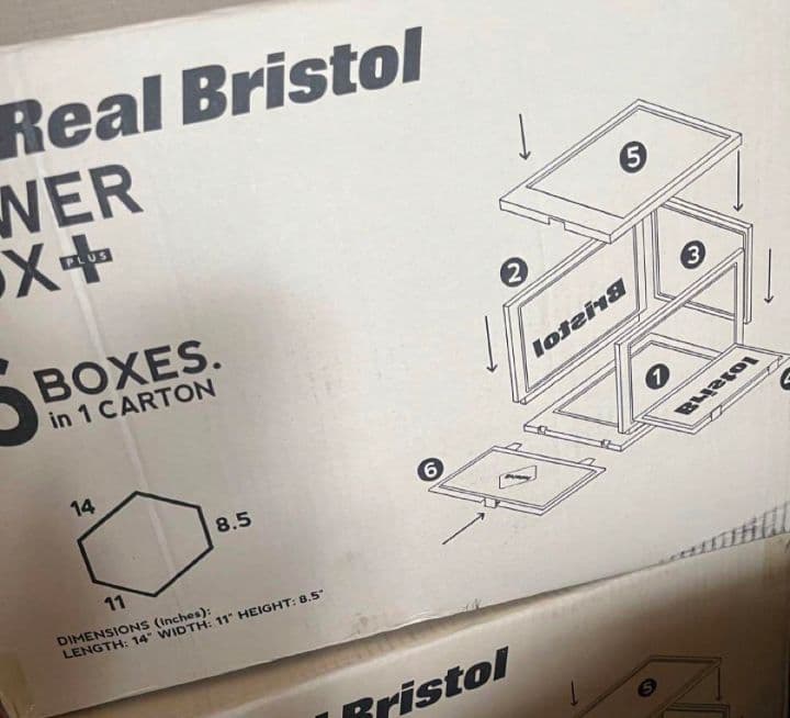 新品未使用 F.C.Real Bristol ブリストル TOWER BOX
