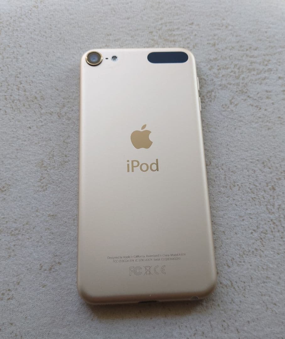 完品 Apple iPod Touch 第6世代 32G ゴールド 動作確認済み