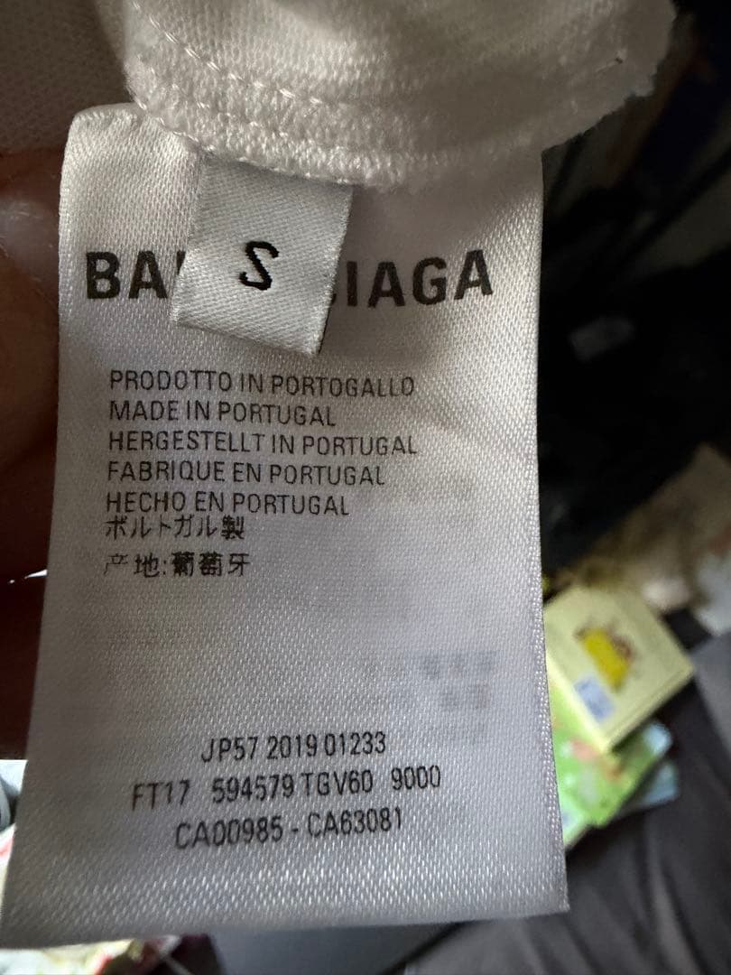 BALENCIAGA ホワイト Tシャツ
