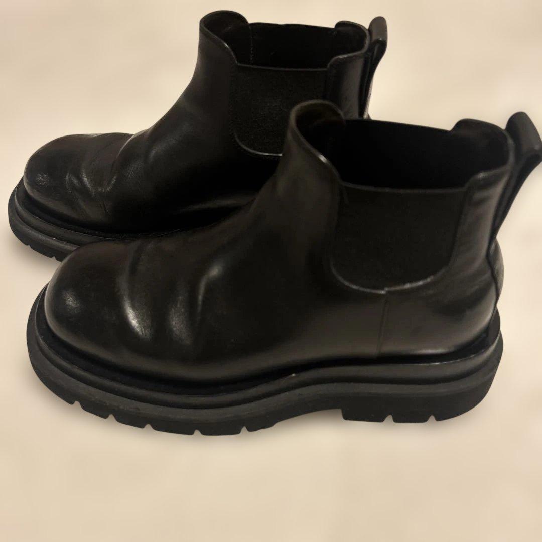 BOTTEGA VENETA 　ラグ チェルシーアンクルブーツ　レディース　36