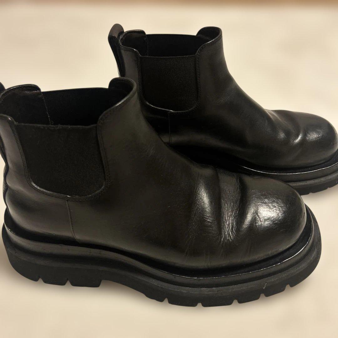 BOTTEGA VENETA 　ラグ チェルシーアンクルブーツ　レディース　36