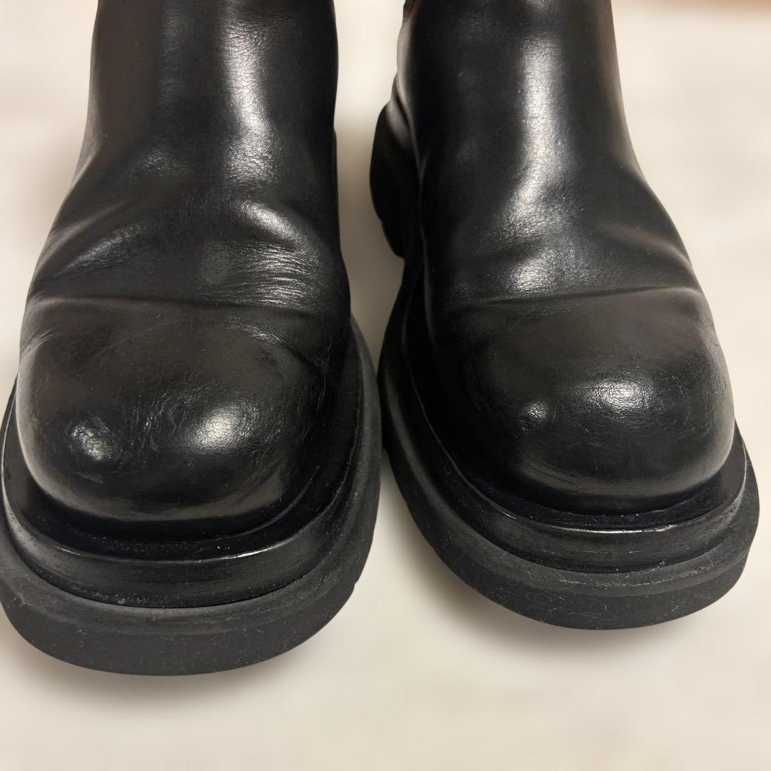 BOTTEGA VENETA 　ラグ チェルシーアンクルブーツ　レディース　36