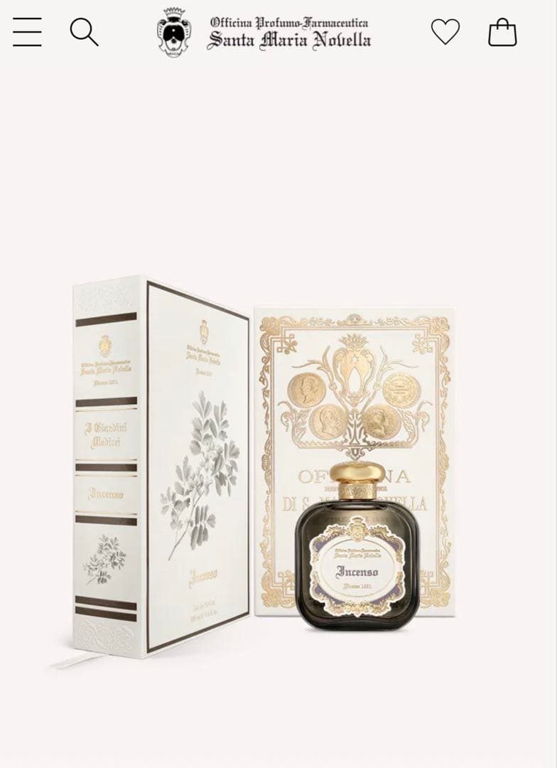Santa Maria Novella Incensoインチェンソ100ml香水