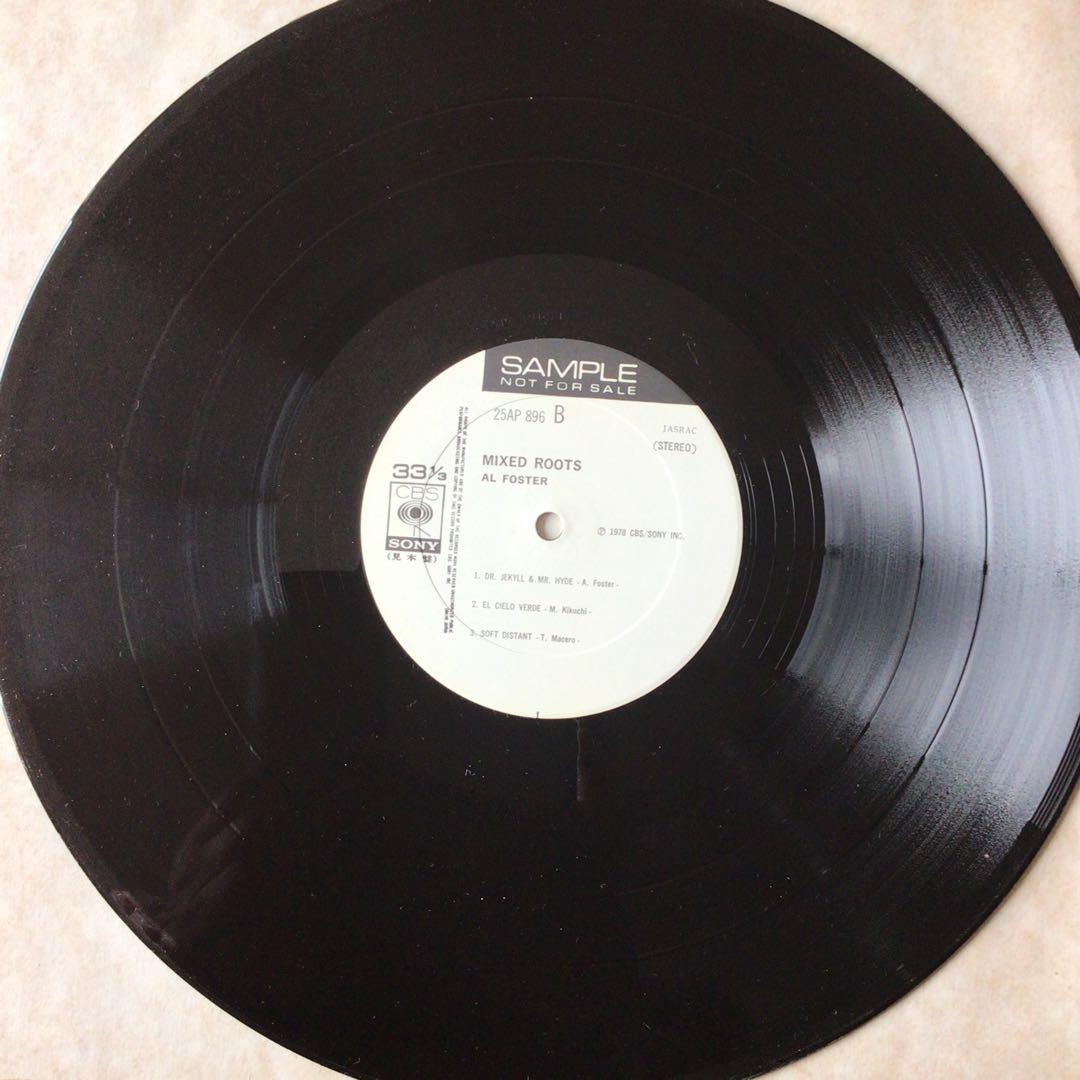 Al Foster Mixed Roots 発売前見本白盤