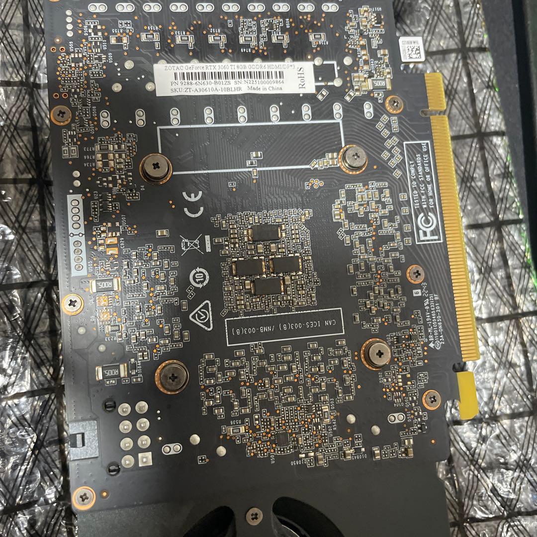 ZOTAC NVIDIA GeForce RTX3060TI ジャンク品
