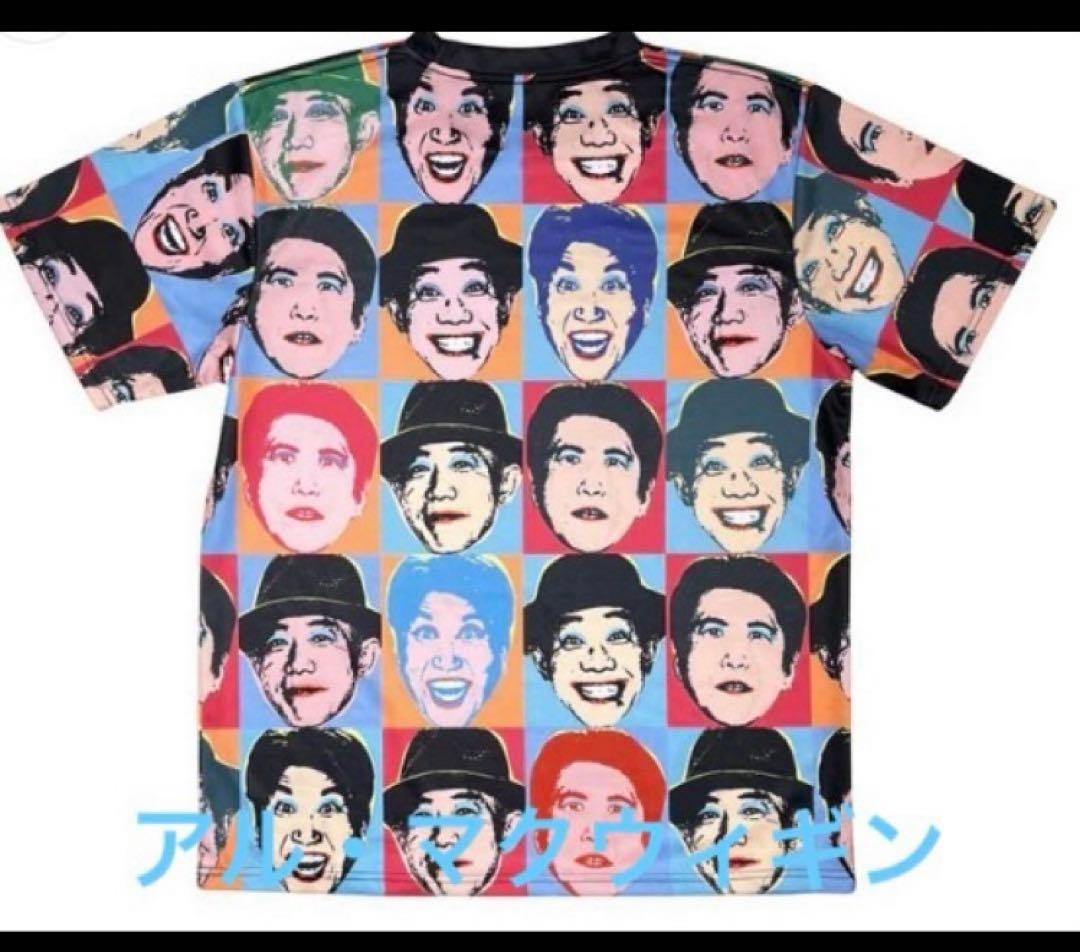 Lサイズ 新品 とんねるず グッズ Tシャツ/木梨 石橋/ライブ2024 顔c