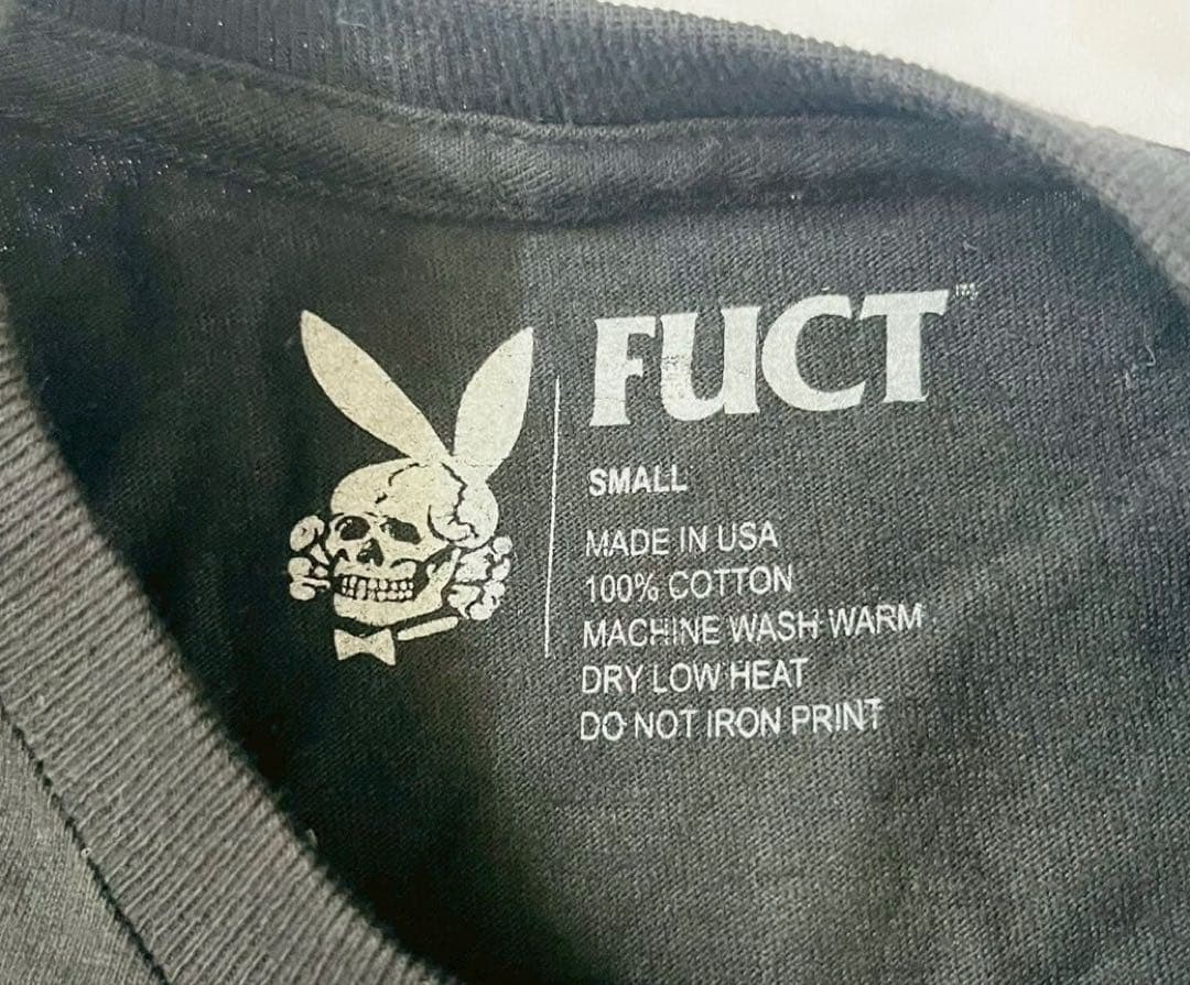 FUCT ファクト サークルロゴ ブラック Tシャツ 復刻