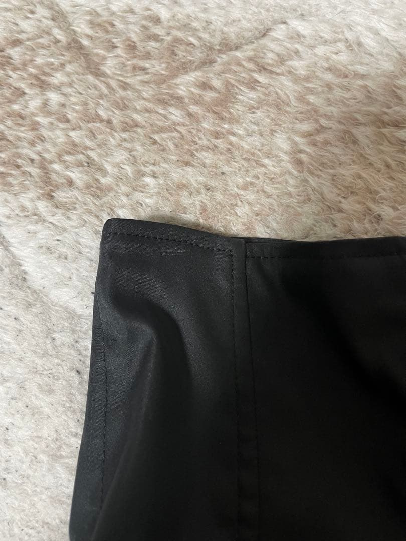 SNIDEL スナイデル　ペプラムベルトチュールスカート
