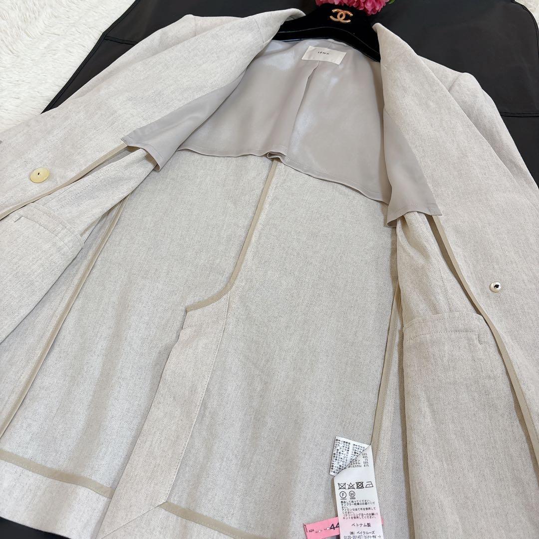 近年モデル☆イエナ LINEN COTTONストレッチジャケット