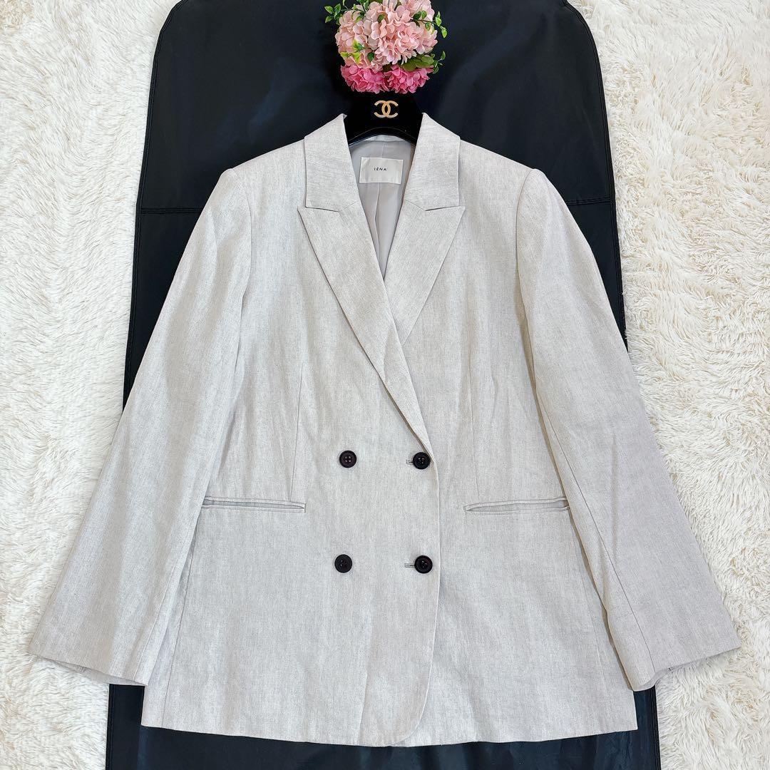 近年モデル☆イエナ LINEN COTTONストレッチジャケット